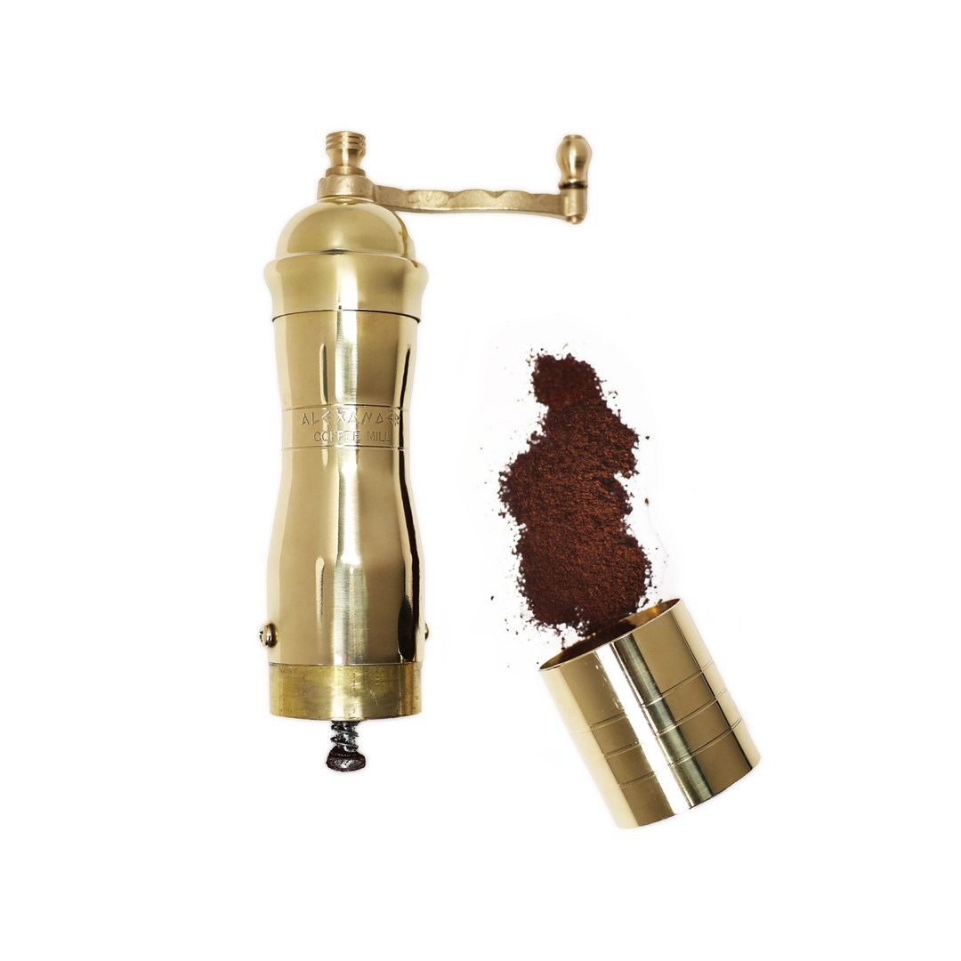 Brass Coffee Mill