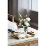 Gold Baroque Mirror Tray