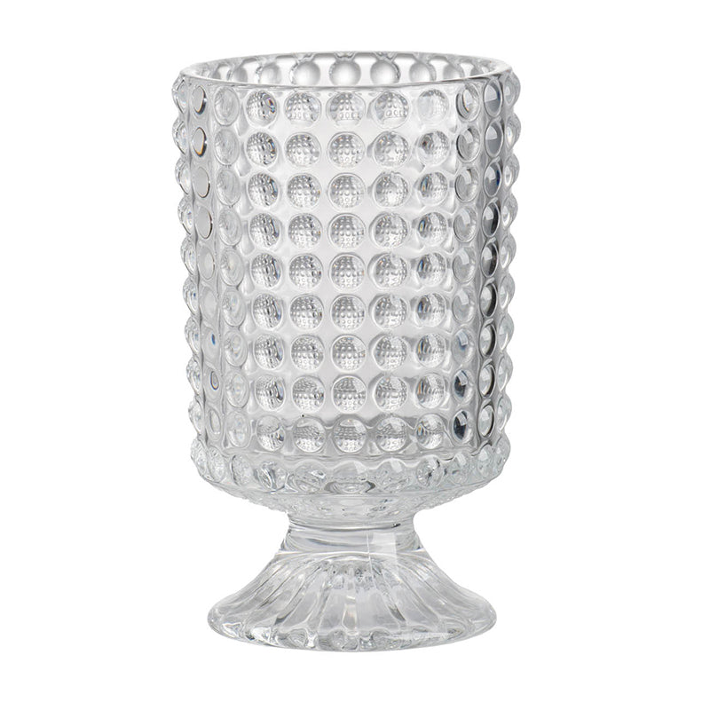 Hobnail Glass Vase