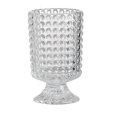 Hobnail Glass Vase