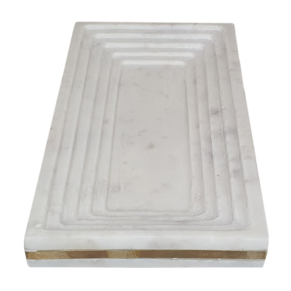 Layered Marble Tray