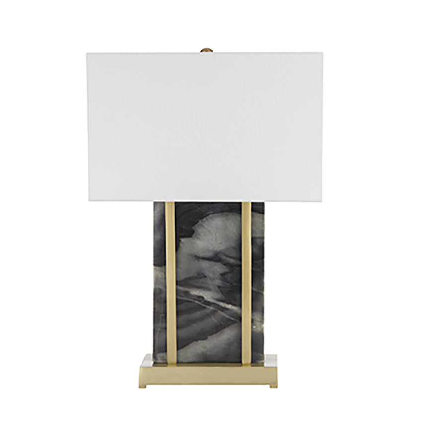 Black Marble Lamp