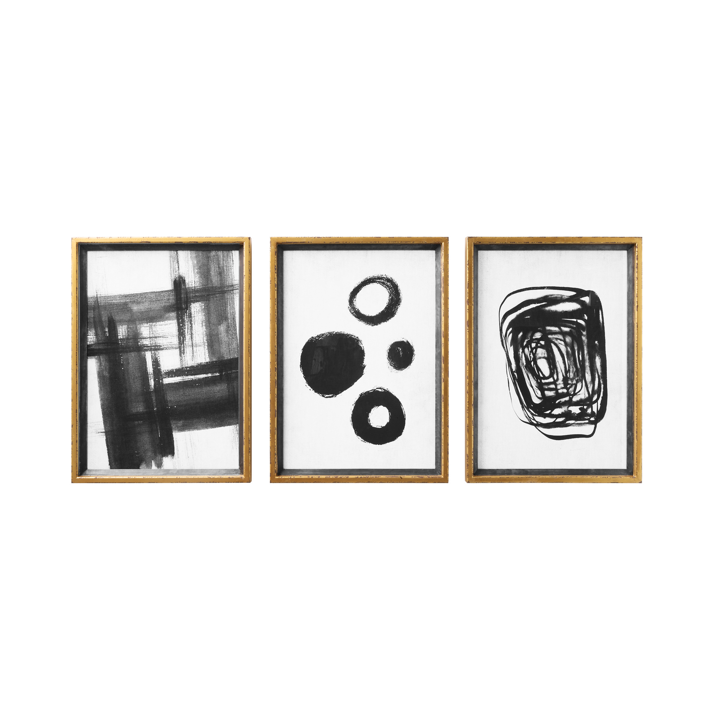 Abstract Framed Wall Decor