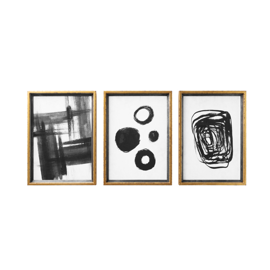 Abstract Framed Wall Decor