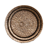 Hand-Woven Baskets w/ Lid