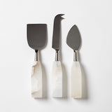 Alabaster Cheese Knife Set