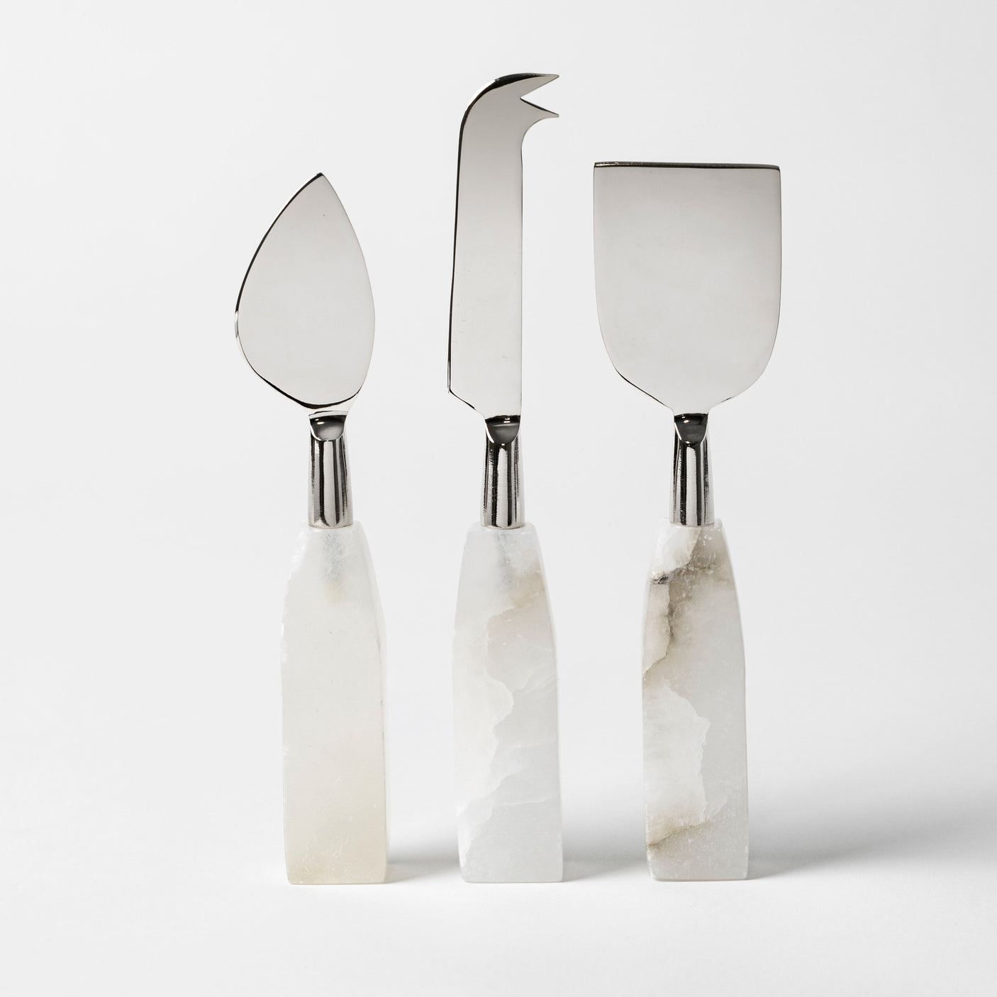 Alabaster Cheese Knife Set