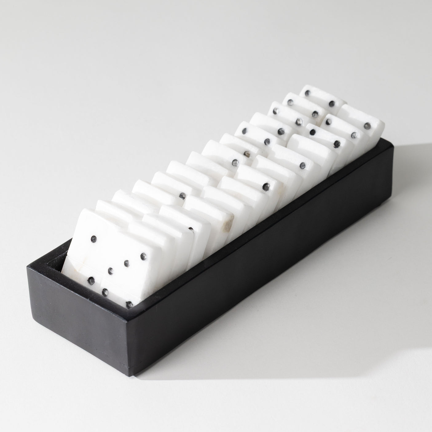 Alabaster Dominoes