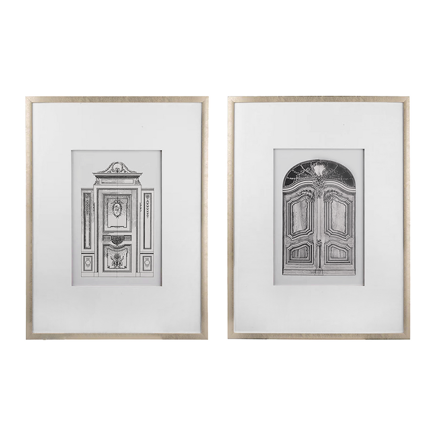 Architectural Doorways Wall Art Set