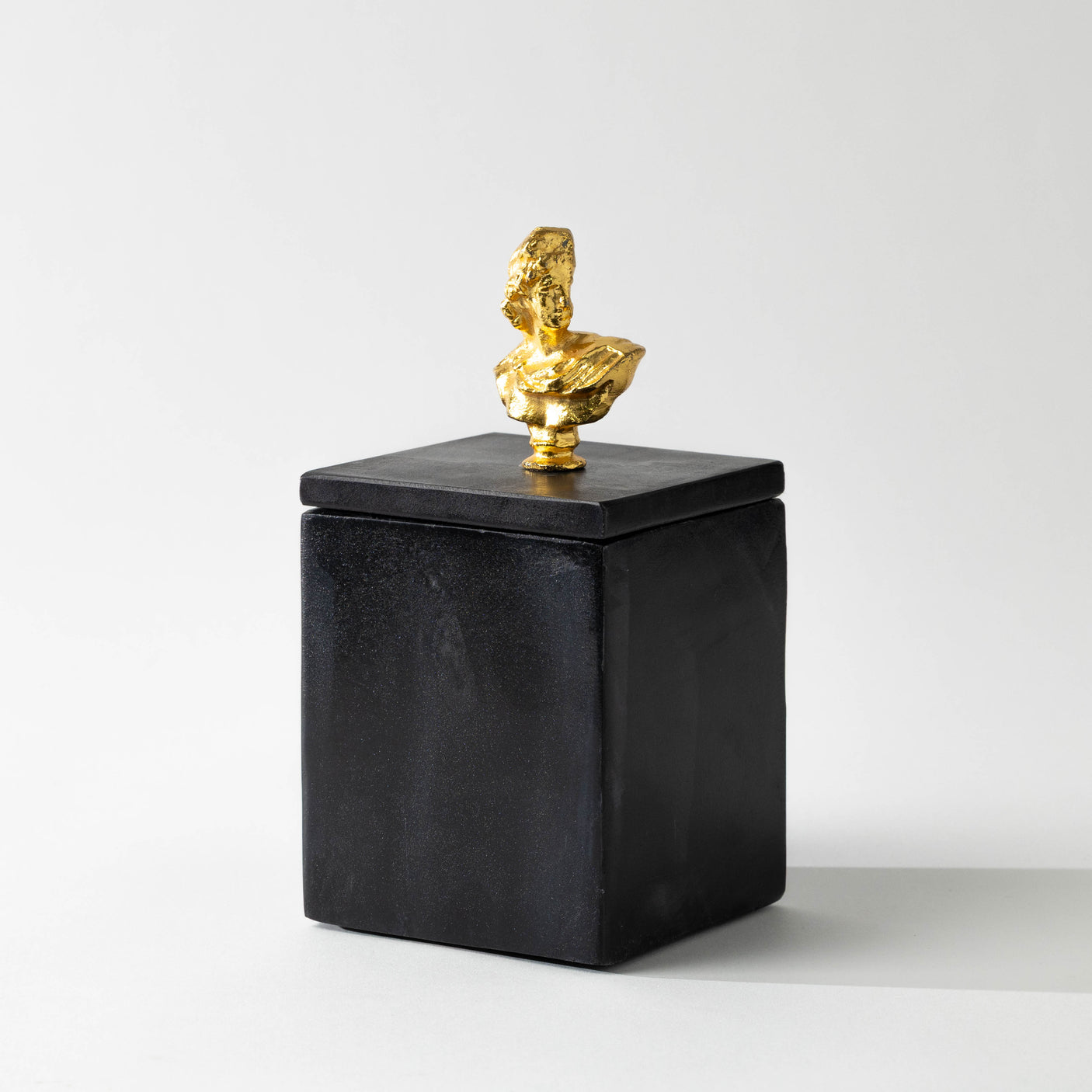 Black Marble Bust Box