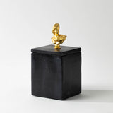 Black Marble Bust Box