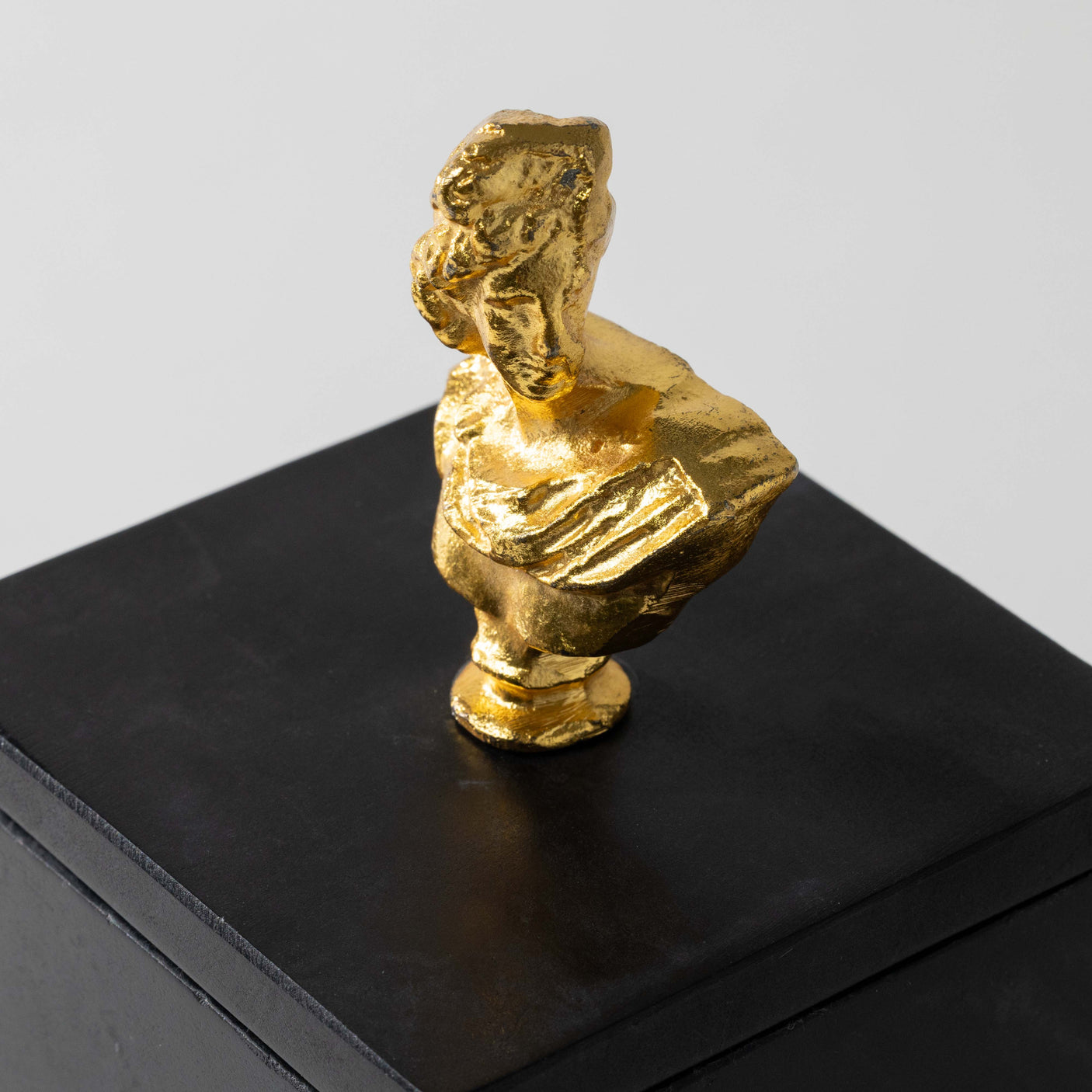 Black Marble Bust Box