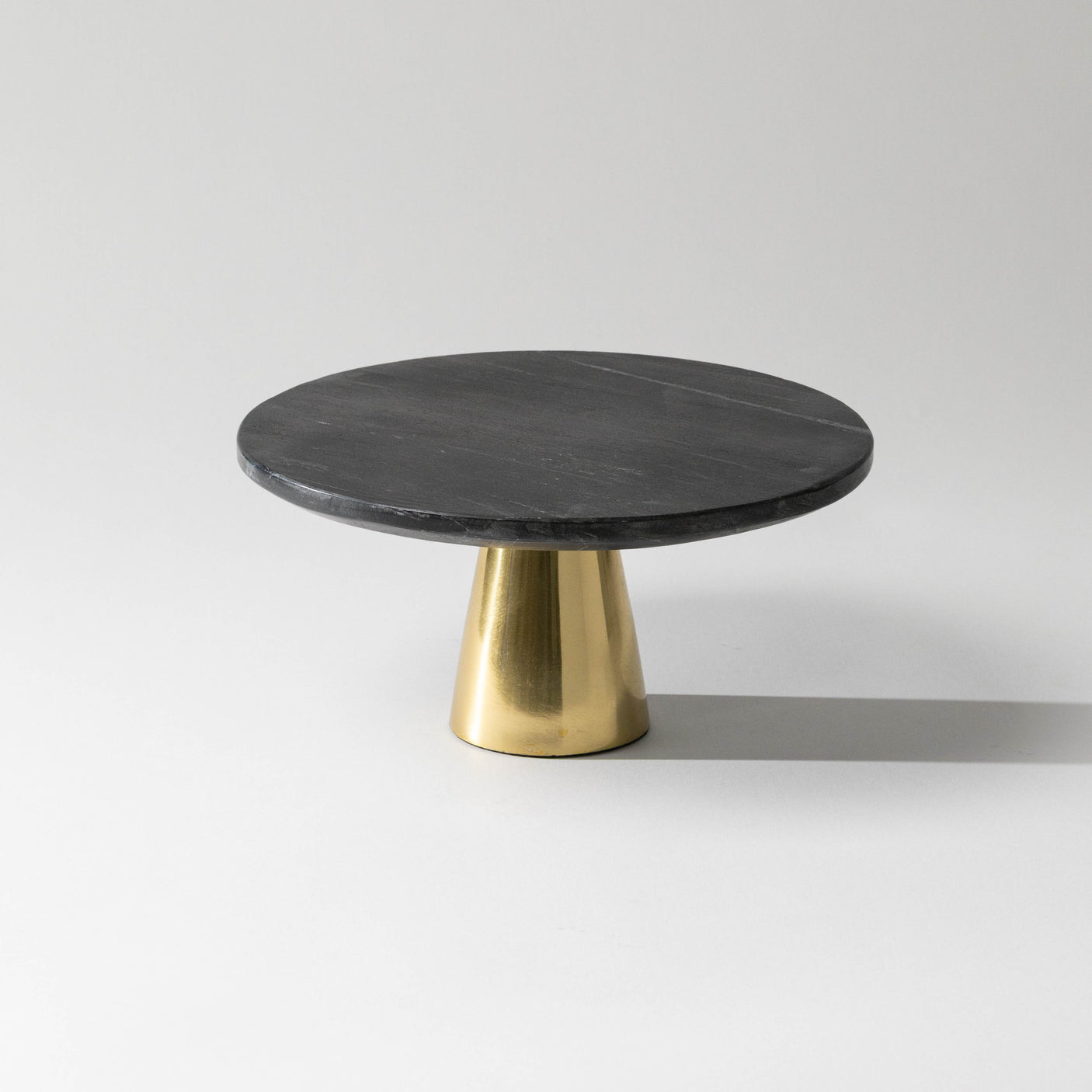 Black Marble Cake Stand
