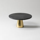 Black Marble Cake Stand