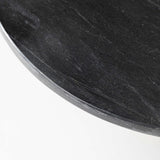 Black Marble Cake Stand