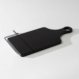 Black Wood Cheese Slicer Board