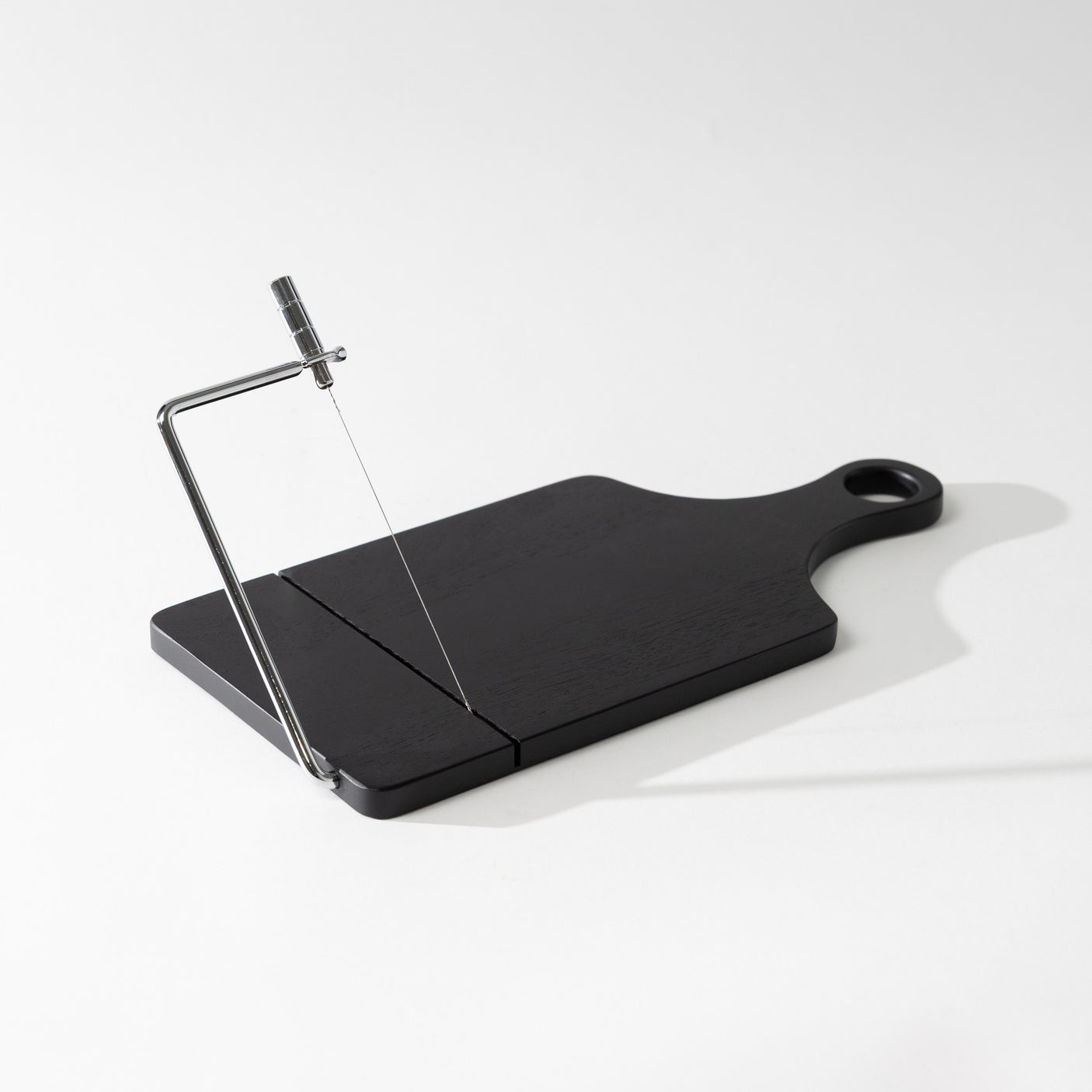 Black Wood Cheese Slicer Board