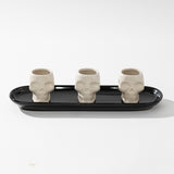 Black Dish w/ Skeleton Bowls