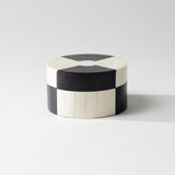 Black & White Round Box