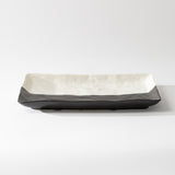 Black & White Stoneware Platter