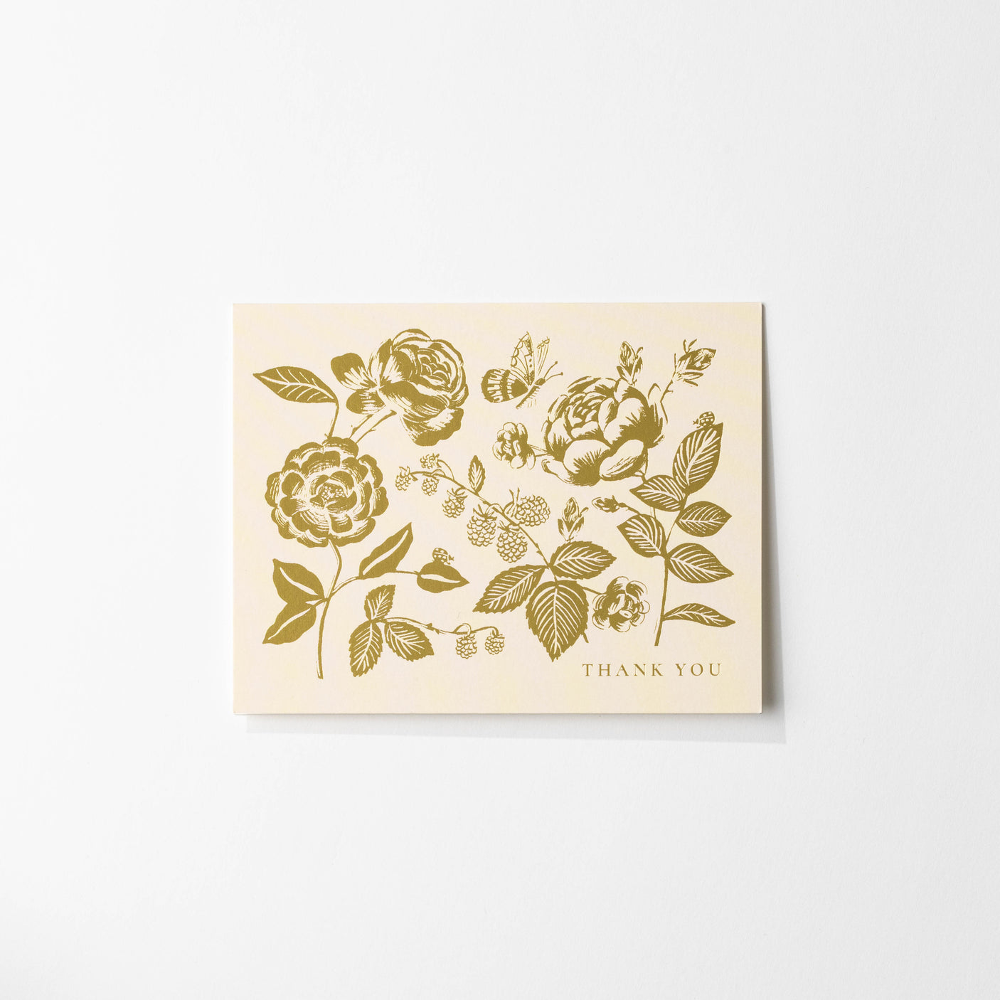 Rose Thank You Card Set