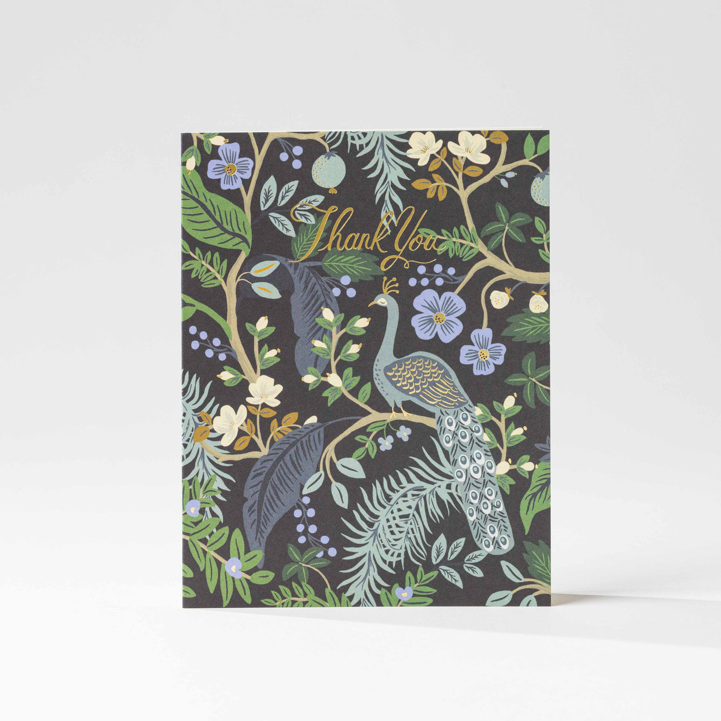 Peacock Thank You Card Set