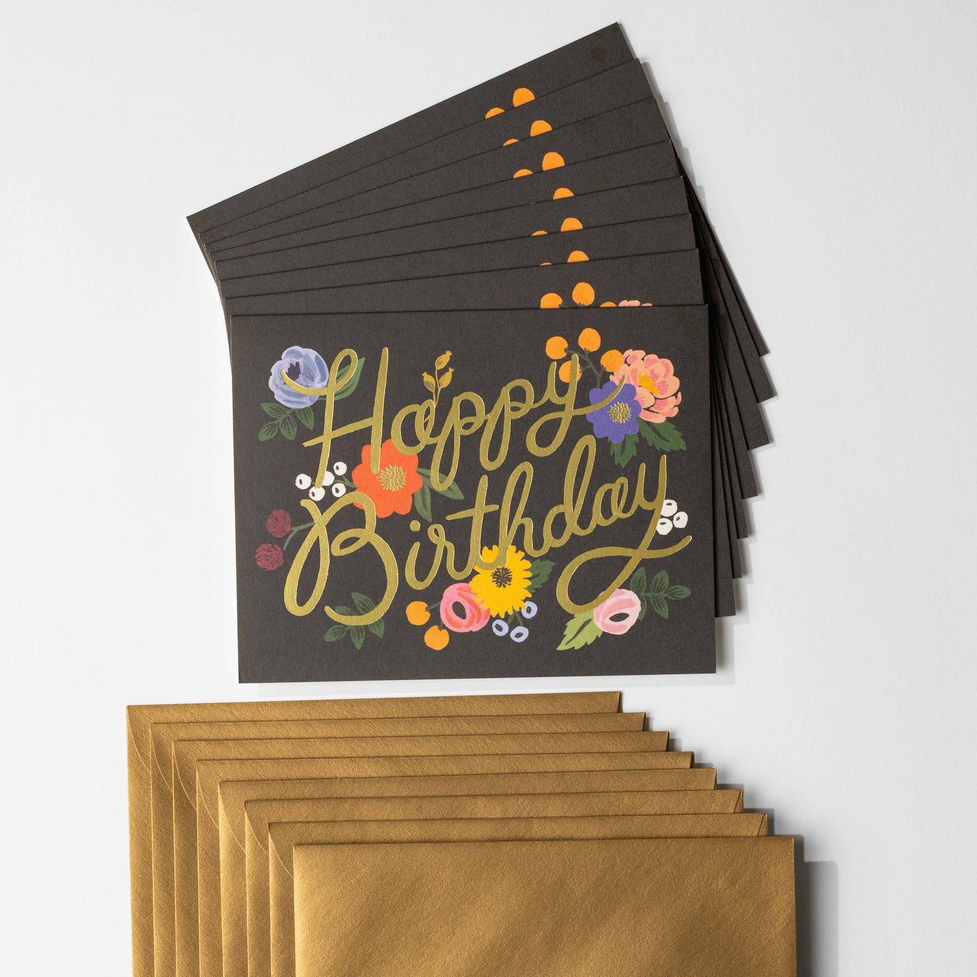 Blossoms Birthday Card Set