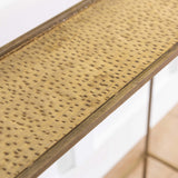 Brass Console Table