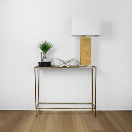 Brass Console Table