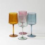 Colorful Wine Glass Set