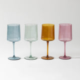 Colorful Wine Glass Set