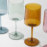 Colorful Wine Glass Set