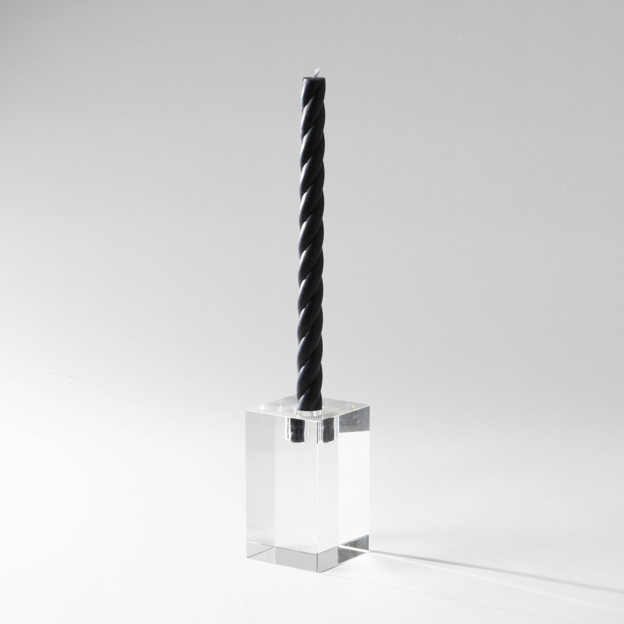 Crystal Glass Taper Holder