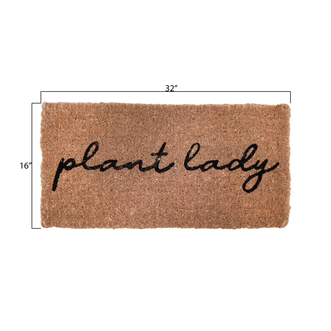 "Plant Lady" Doormat