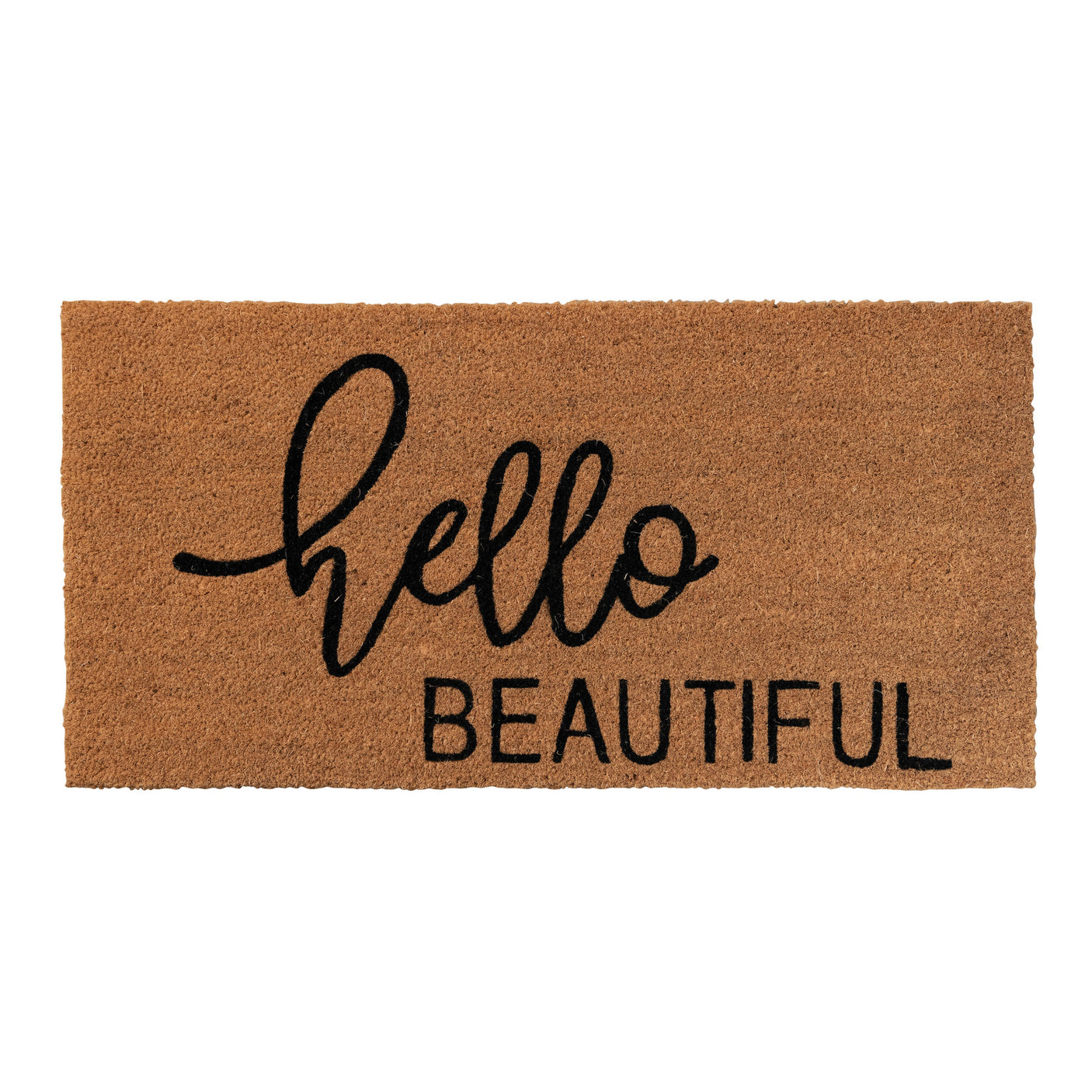 "Hello Beautiful" Doormat