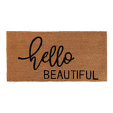 "Hello Beautiful" Doormat