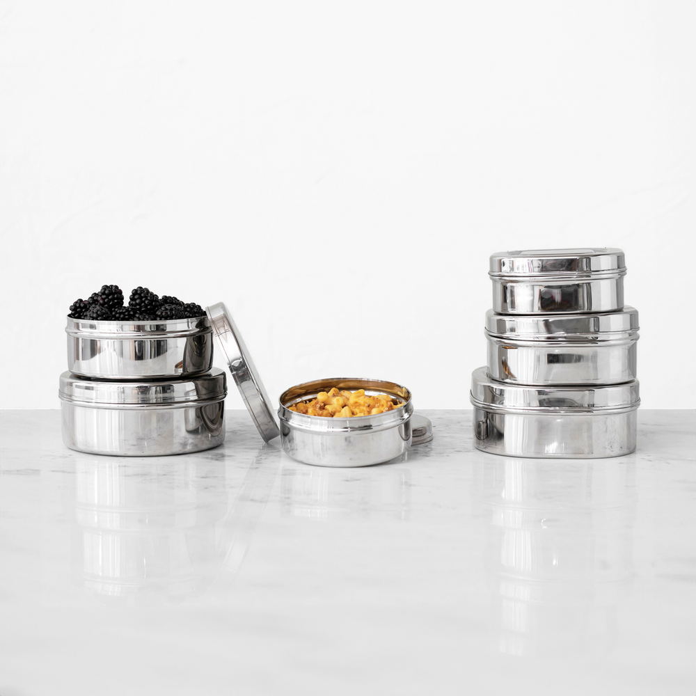 Stainless Steel Containers Set