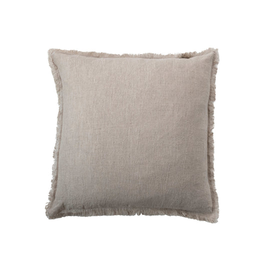 Stonewashed Linen Square Pillows