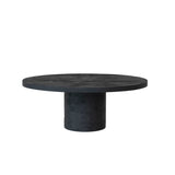 Black Oval Pedestal