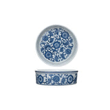 Blue Floral Pet Bowls