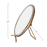 Round Folding Mirror