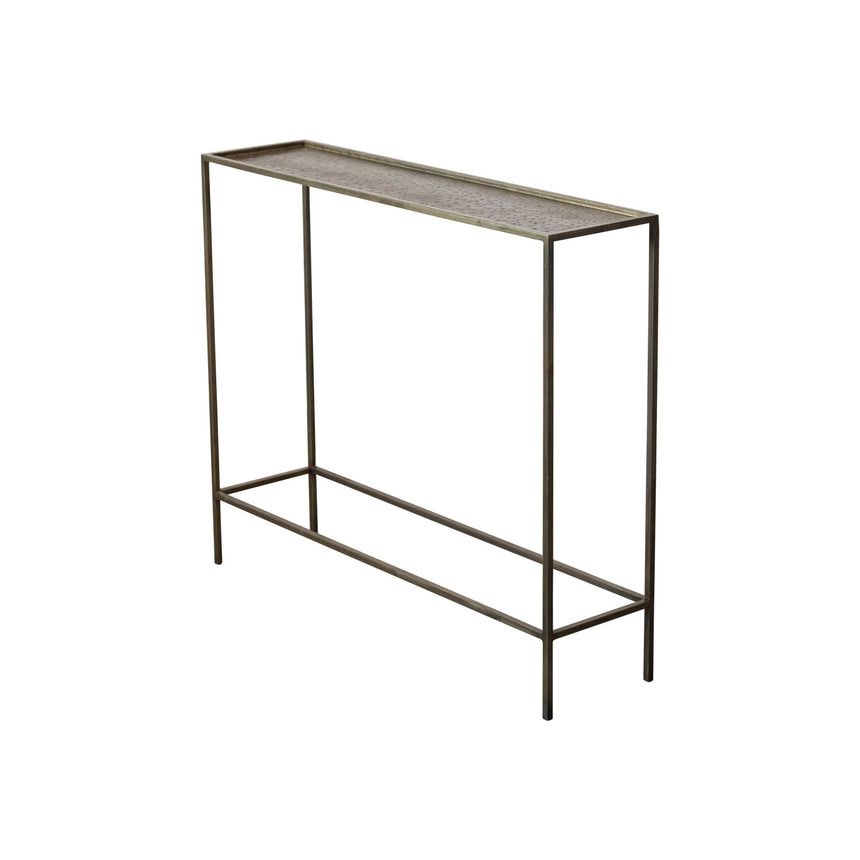 Brass Console Table