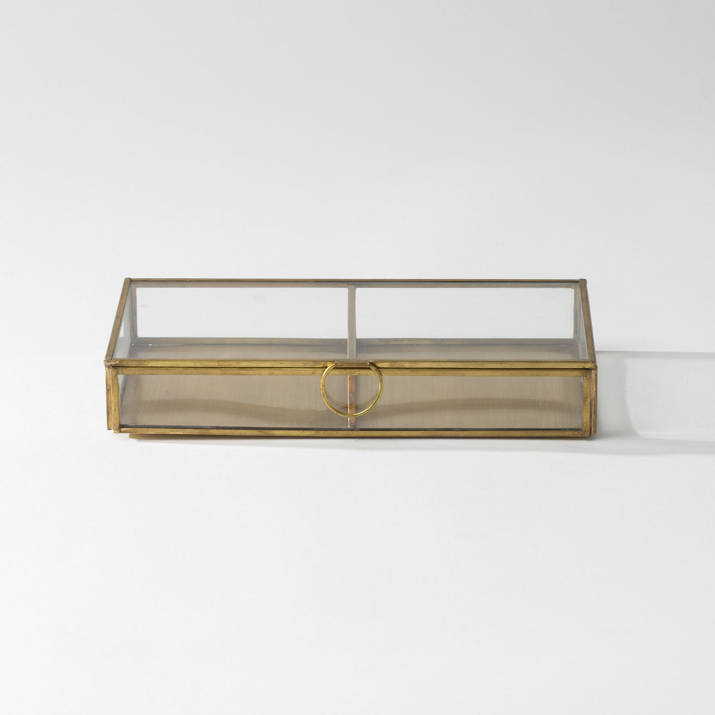Divided Glass Display Box