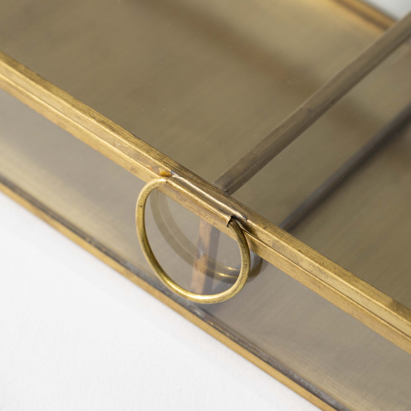 Divided Glass Display Box