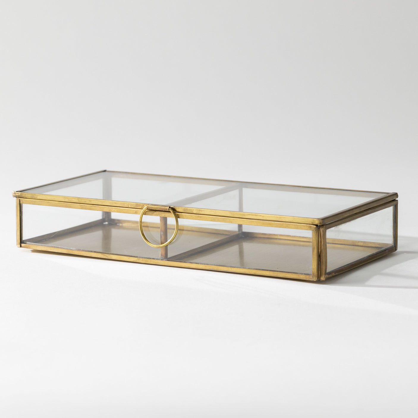 Divided Glass Display Box