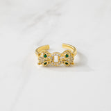 Leah Panther Ring