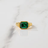 Emerald Gemstone Ring