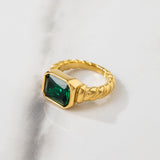 Emerald Gemstone Ring