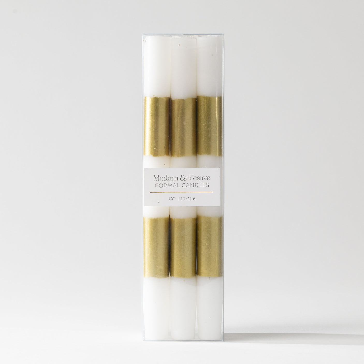 Gold Formal Candle Tapers