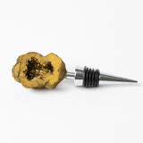 Gold Geode Bottle Stopper